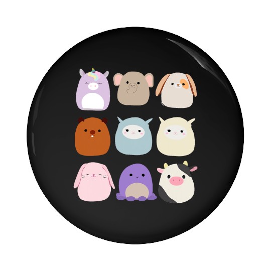 Cute Unicorn Set Card Squishmallow For Boy Girl Co Pin Buttons