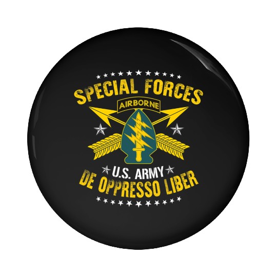 US Army Special Forces De Oppresso Liber Pin Buttons