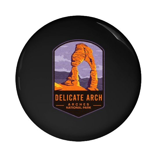 Delicate Arch Arches National Park Pin Buttons