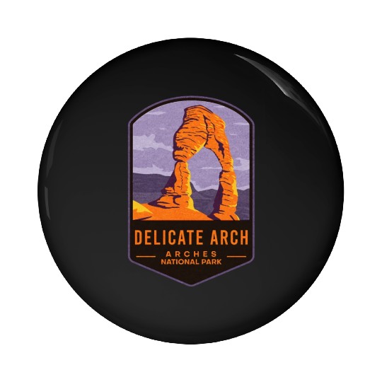 Delicate Arch Arches National Park Pin Buttons