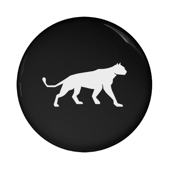 Mountain Lion Pin Buttons