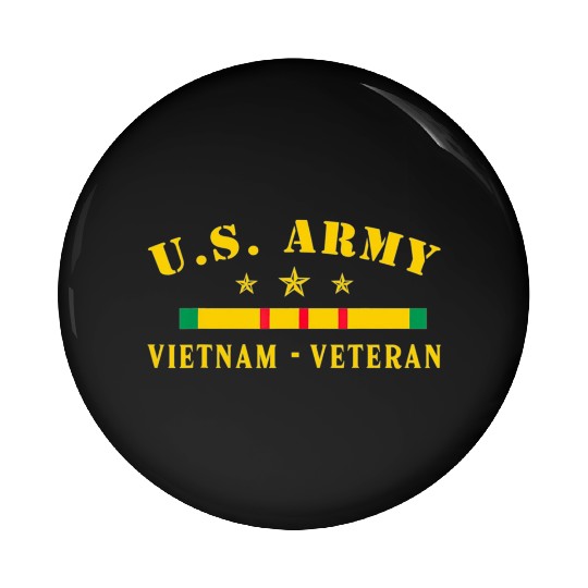 US Army Vietnam Veteran Pin Buttons