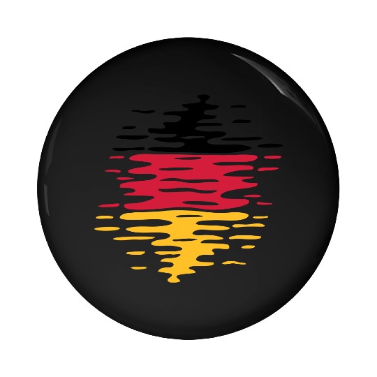 Germany flag waves Pin Buttons