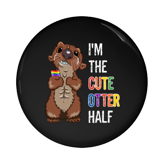 Orlando Red Pin Buttons Gay Pride Couples Gay Otter Half