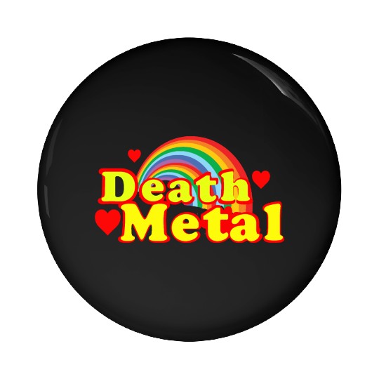 Death Metal Heavy metal Pin Buttons