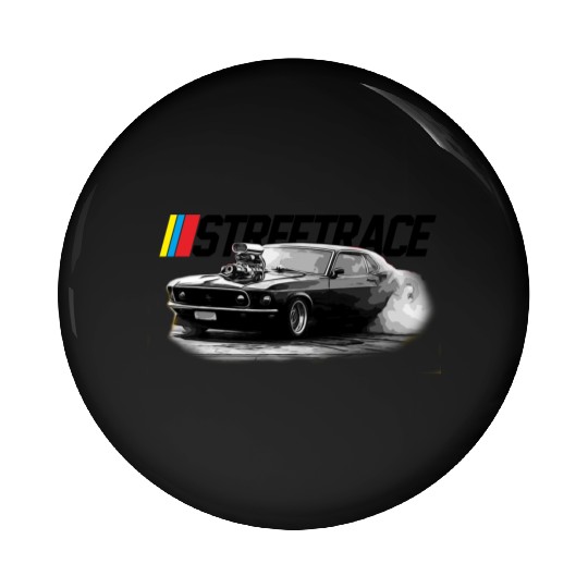 STREET RACE Muscle Car Supercharger Turbo Burnout Pin Buttons