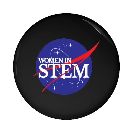 Women In Stem Pin Buttons NASA Female Scientist