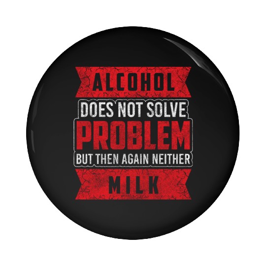 Alcohol Drunk Vodka Bachelor Pin Buttons