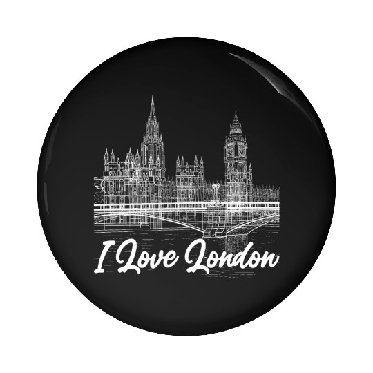London Pin Buttons