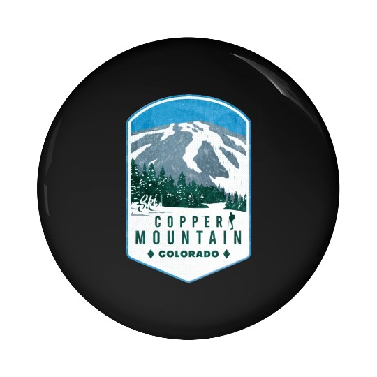 Copper Mountain Colorado Ski Pin Buttons