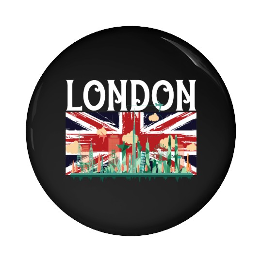 London Pin Buttons