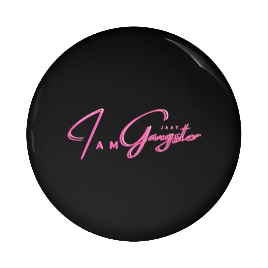 gym worm Pin Buttons , i am gangster Pin Buttons , army