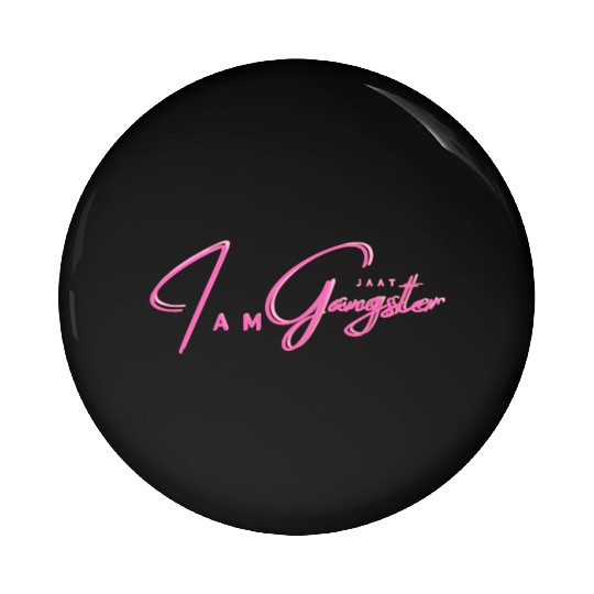 gym worm Pin Buttons , i am gangster Pin Buttons , army