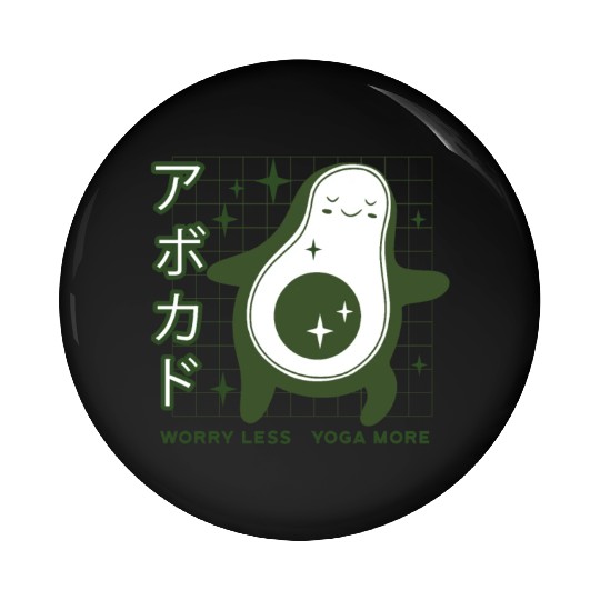 Funny Yoga Design Pin Buttons