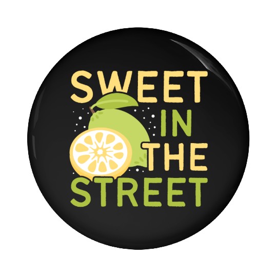 Lemon Juice Sweet In The Street Lemonade Stand Pin Buttons