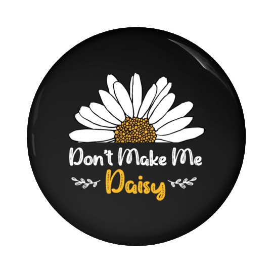 Daisy Garden Gardening Gardener Pin Buttons