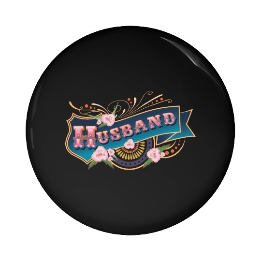 Husband Pin Buttons