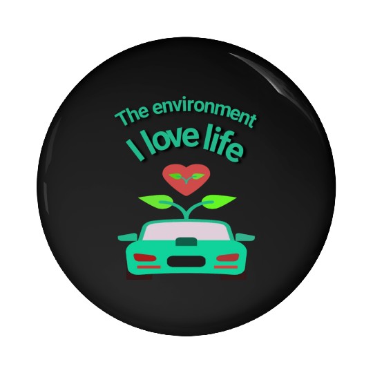 the Preservation of the environment Pin Buttons
