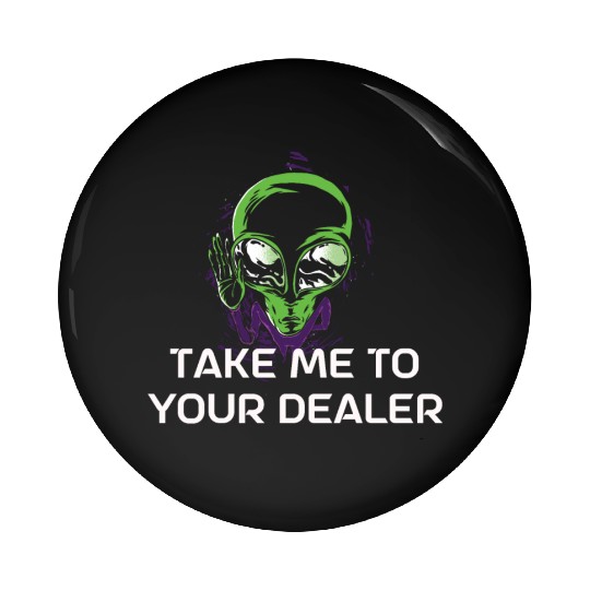 Alien Gift Extraterrestrial UFO AREA 51 Sci-fi Pin Buttons