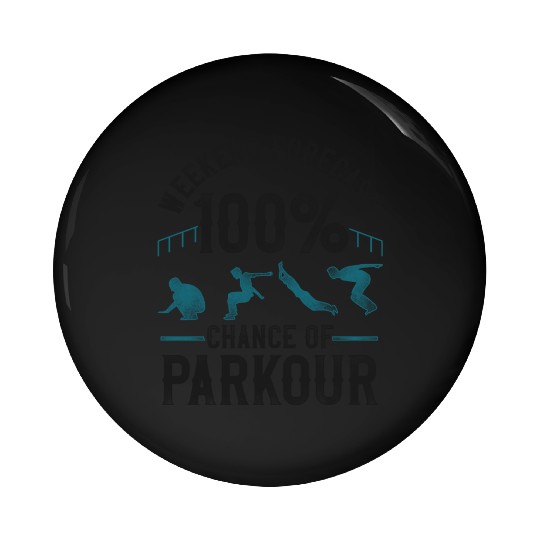Parkour Free Running Traceur Pin Buttons