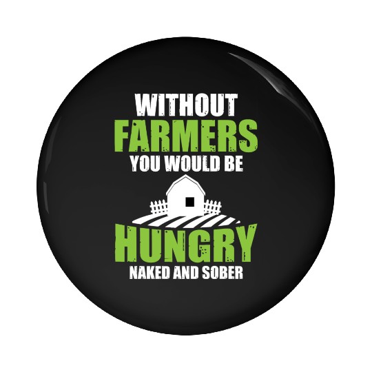 Farmer Gift Farm Pin Buttons