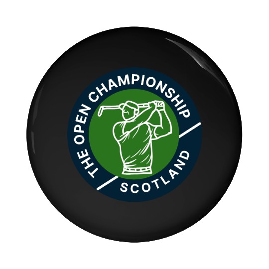 Open Championship, Golf, Golf Tournament Pin Buttons