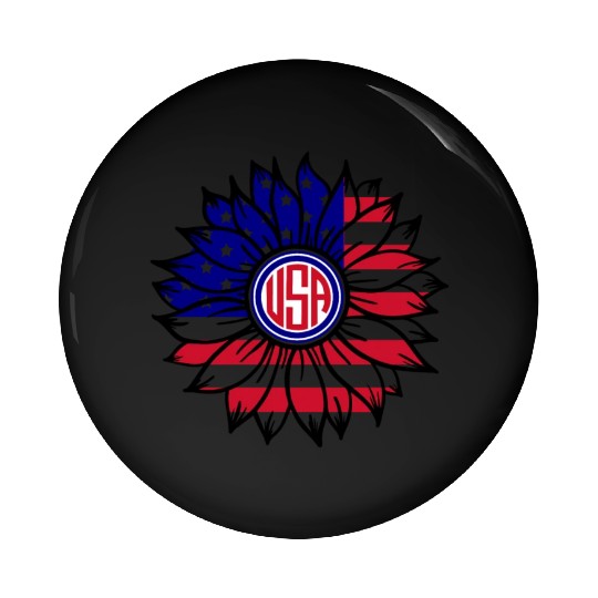 USA 4th of July, Independence, july fourth history Pin Buttons