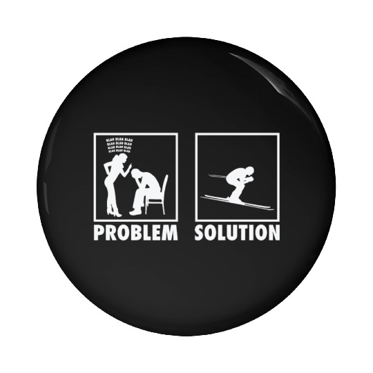 Skiing Skiers Statement Problem Solution. Pin Buttons