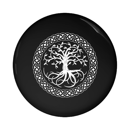 Celtic Tree of Life Pin Buttons