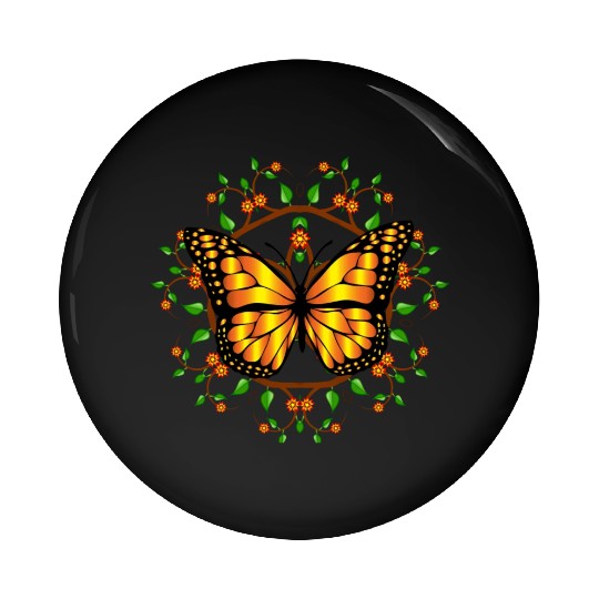 Monarch Butterfly Save our butterflies Pin Buttons