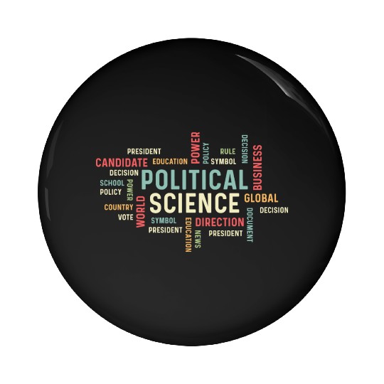 Political Science Careers Hardworking Student Gift Pin Buttons