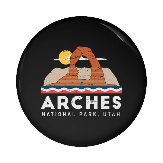 Arches National Park T Pin Buttons