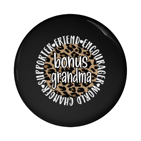 Bonus Grandma Bonus Grandmother For Mother's Day Pin Buttons