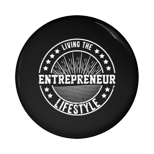 Business Minded Lifestyle Millionaire Mind Gifts Pin Buttons