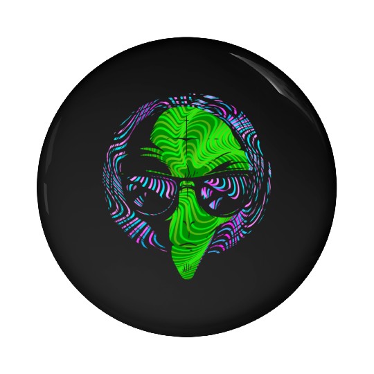 Alien Gift Extraterrestrial UFO AREA 51 Sci-fi Pin Buttons