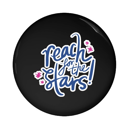 Reach for the stars Pin Buttons