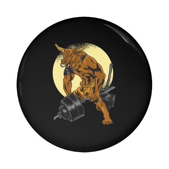 MUSCLE MINOTAUR Pin Buttons