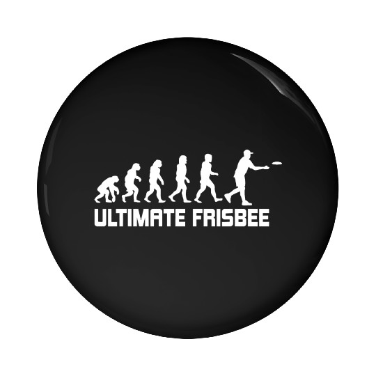 Ultimate Frisbee Evolution Disc Golf Pin Buttons