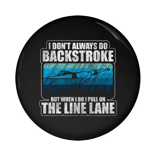 Swim Beach Hobby Competition Pin Buttons