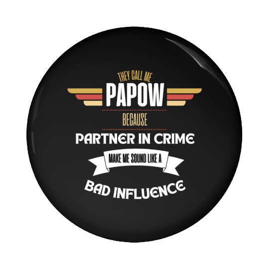 PAPA SAUR, Father's Day Pin Buttons