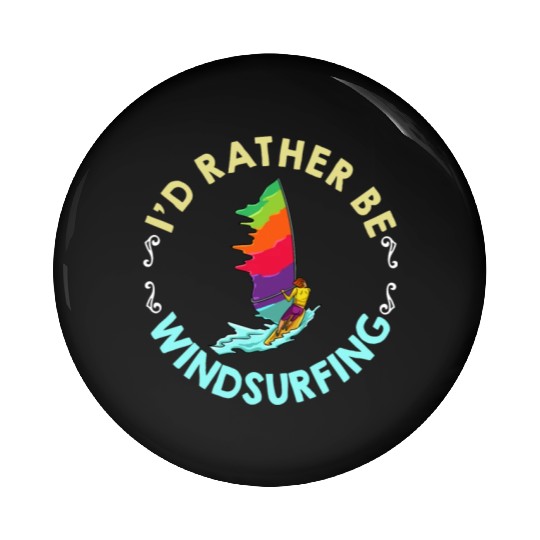 Windsurfing Board Sail Paddle Windsurfer Pin Buttons