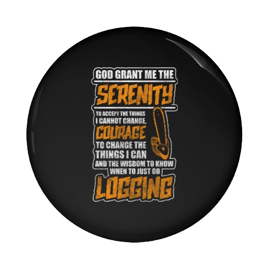 Lumberjack Chainsaw Chainsaw Pin Buttons
