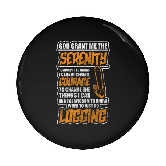 Lumberjack Chainsaw Chainsaw Pin Buttons