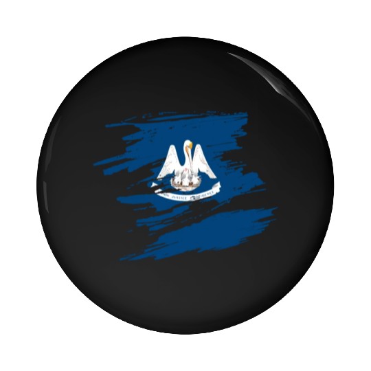 Louisiana Heartbeat Gift Pin Buttons