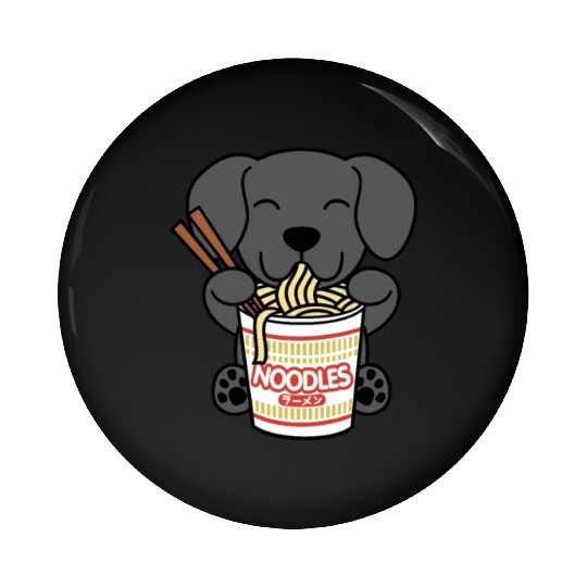 Great Dane Instant Ramen Noodles Pin Buttons