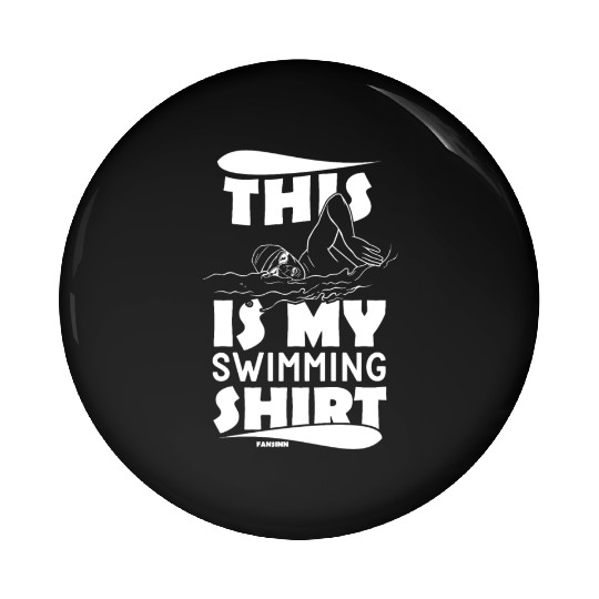 Swimming lifeguard swimming course outdoor pool gi Pin Buttons
