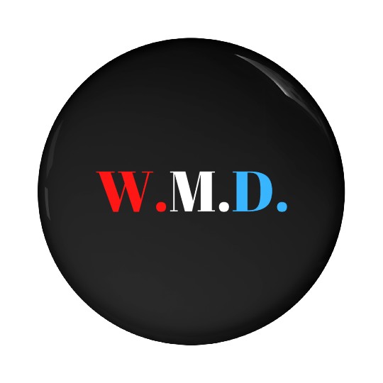 WMD (Red, White and Blue Pro USA version) Pin Buttons