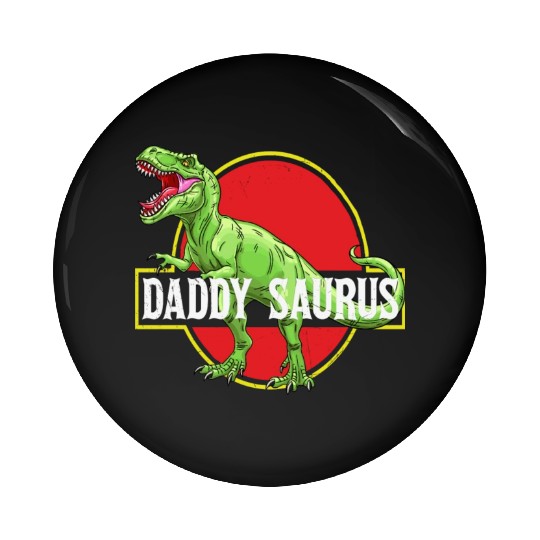 Daddysaurus Papasaurus Pin Buttons