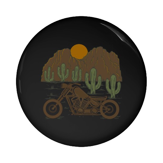BROTHERHOOD DESERT Pin Buttons
