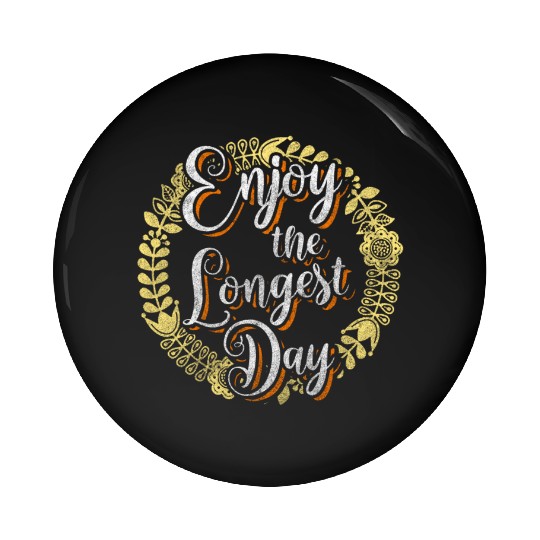 Festival Tradition Summer Solstice Feast Day Pin Buttons